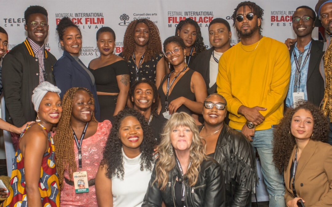 Being Black in Canada – 2019 Alumni with mentors at Montreal Black Film Fest